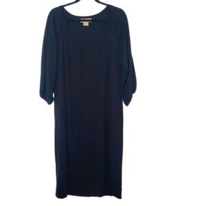 Michael Michael Kors NWT Women's Black Cotton Blend Knit‎ Dress